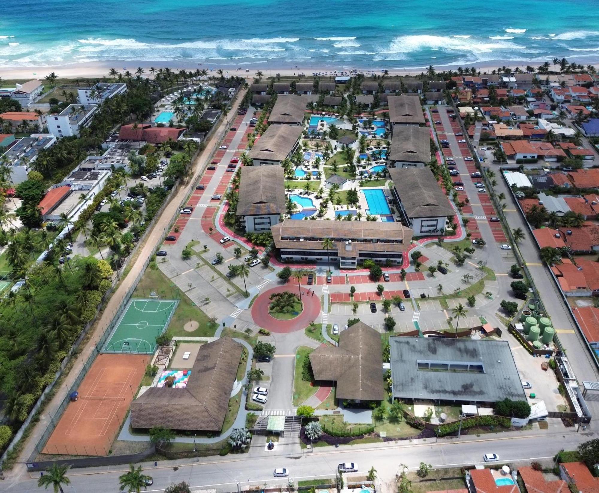 Luxuoso Flat 3 Quartos, Terreo, No Cupe Beach Living - Beira Mar De Pôrto das Galinhas Buitenkant foto