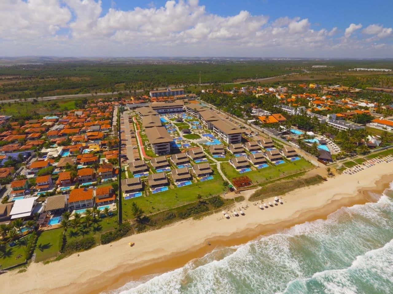 Luxuoso Flat 3 Quartos, Terreo, No Cupe Beach Living - Beira Mar De Pôrto das Galinhas Buitenkant foto