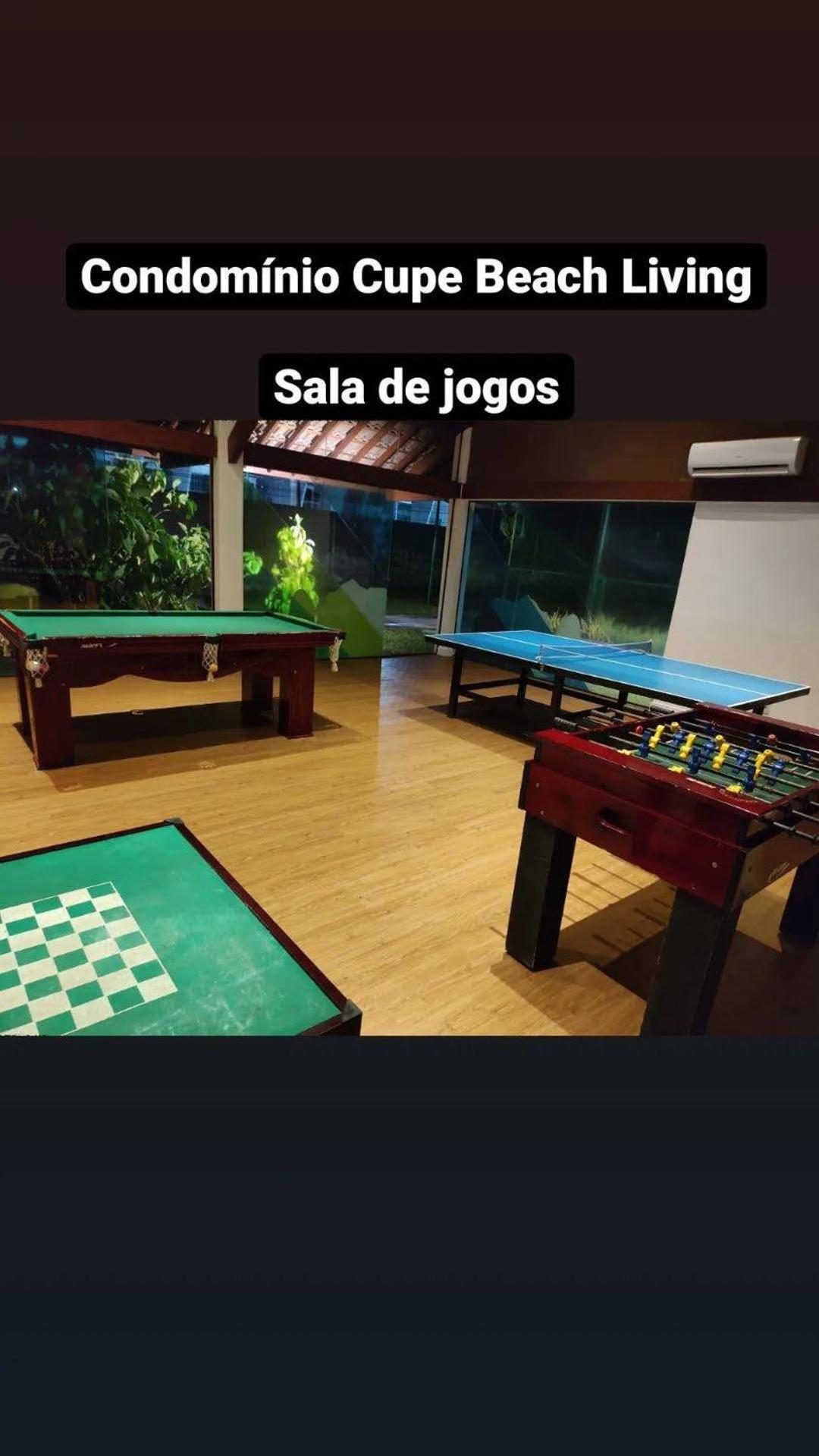 Luxuoso Flat 3 Quartos, Terreo, No Cupe Beach Living - Beira Mar De Pôrto das Galinhas Buitenkant foto