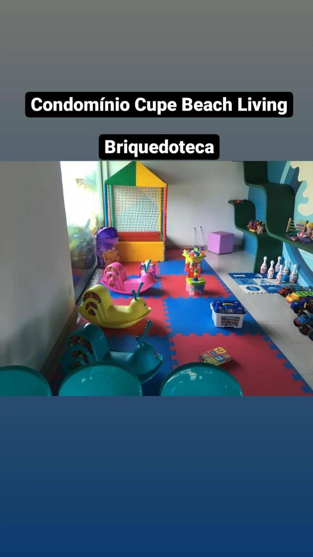 Luxuoso Flat 3 Quartos, Terreo, No Cupe Beach Living - Beira Mar De Pôrto das Galinhas Buitenkant foto