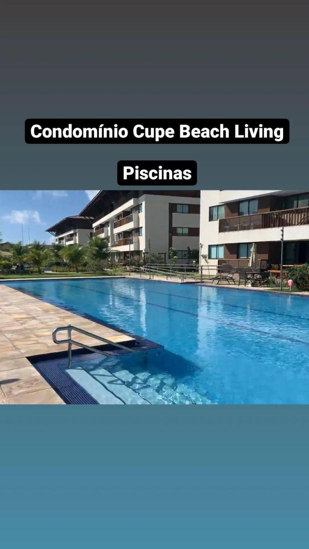 Luxuoso Flat 3 Quartos, Terreo, No Cupe Beach Living - Beira Mar De Pôrto das Galinhas Buitenkant foto