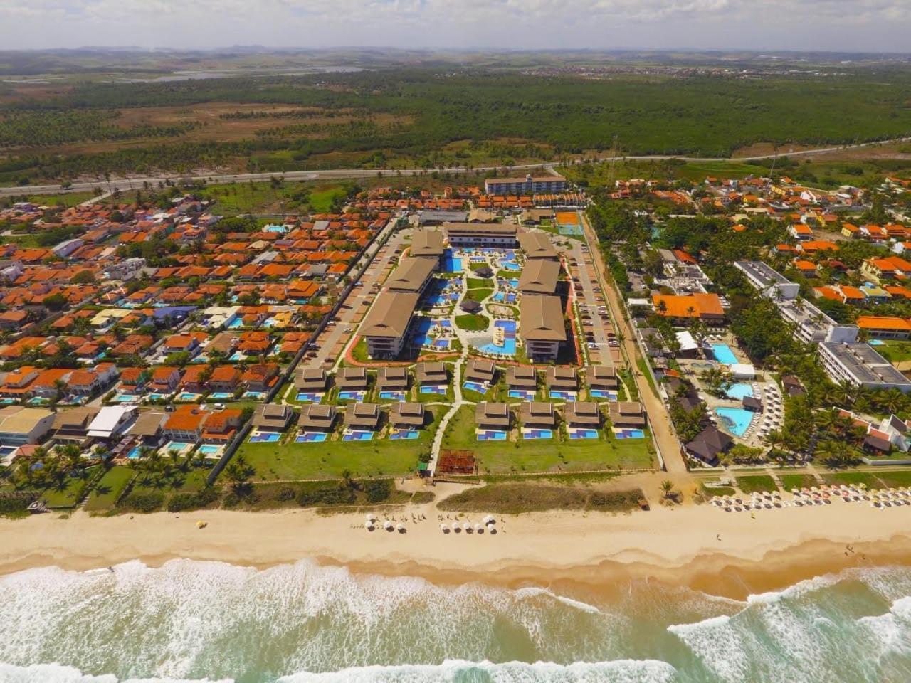 Luxuoso Flat 3 Quartos, Terreo, No Cupe Beach Living - Beira Mar De Pôrto das Galinhas Buitenkant foto