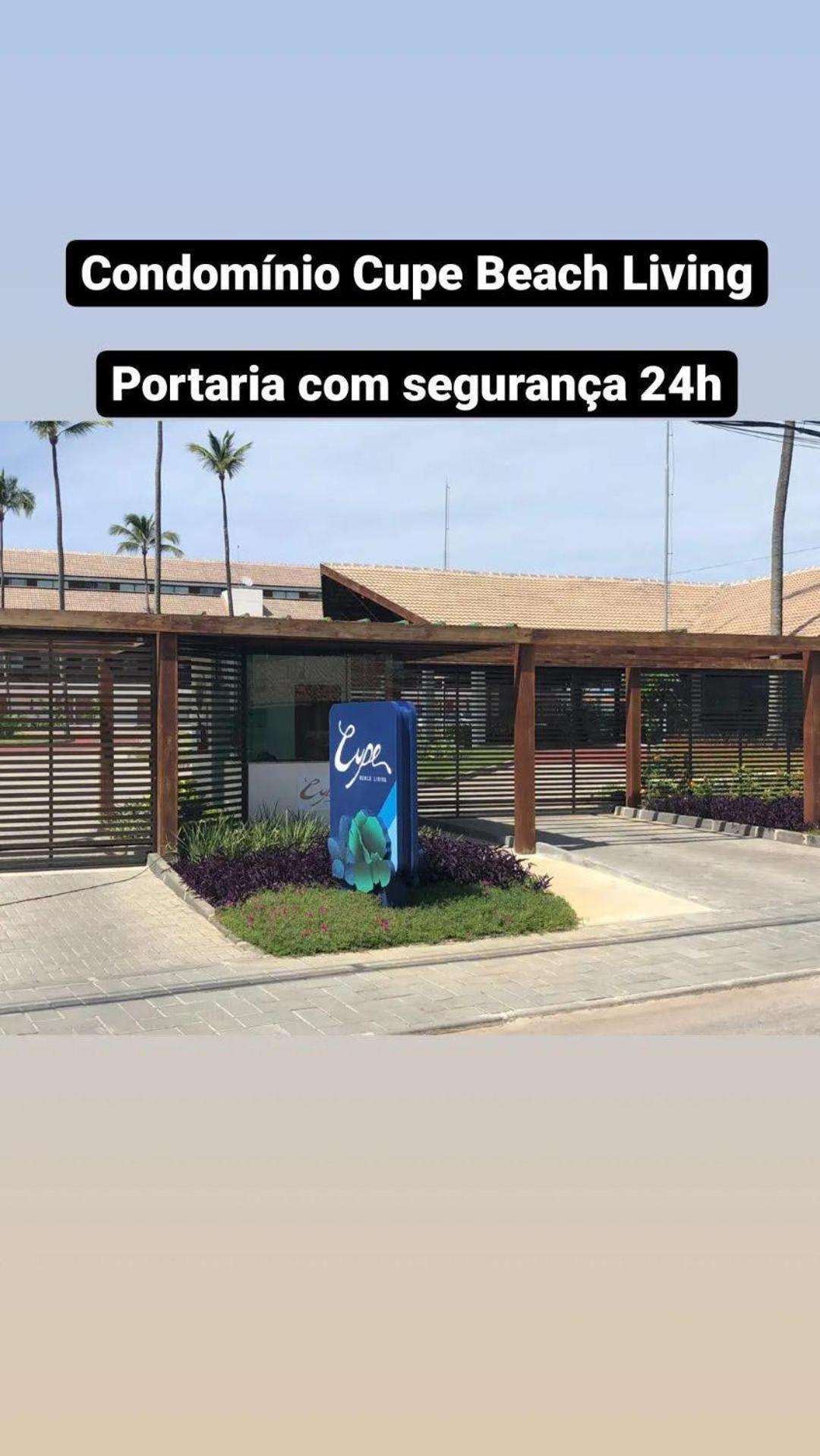 Luxuoso Flat 3 Quartos, Terreo, No Cupe Beach Living - Beira Mar De Pôrto das Galinhas Buitenkant foto